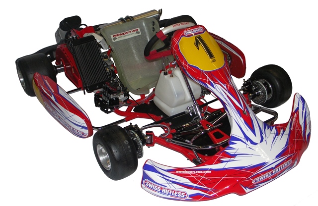 Swiss-Kart mit Motor Swissauto 4-Takt EFI